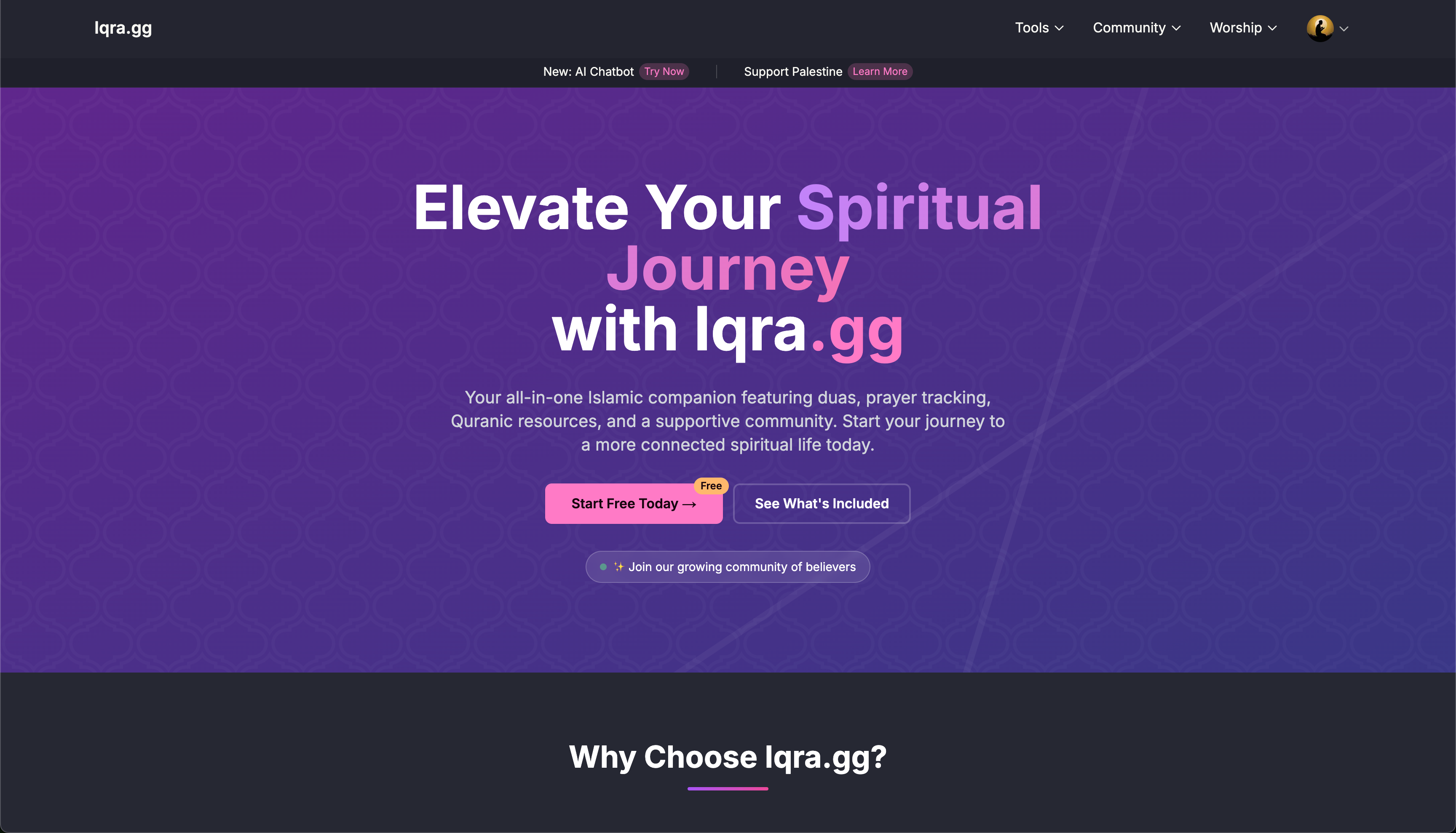 Iqra.gg - Islamic learning mobile app